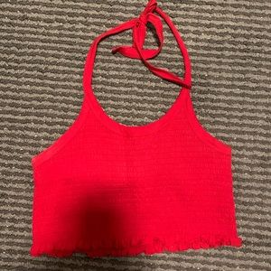 Me to We halter cropped tank top, size medium!